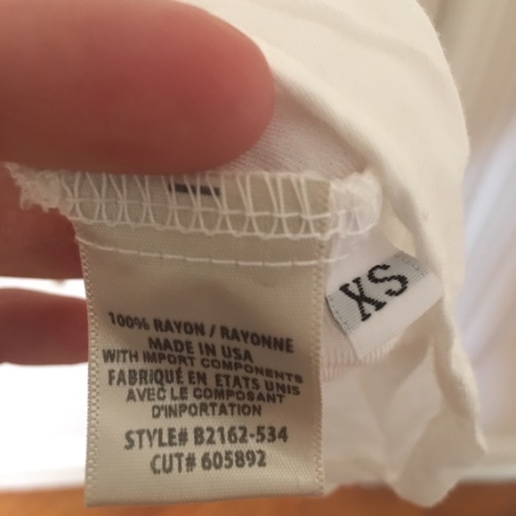 Bella Dahl Hi lo hem blouse XS - Picture 3 of 3